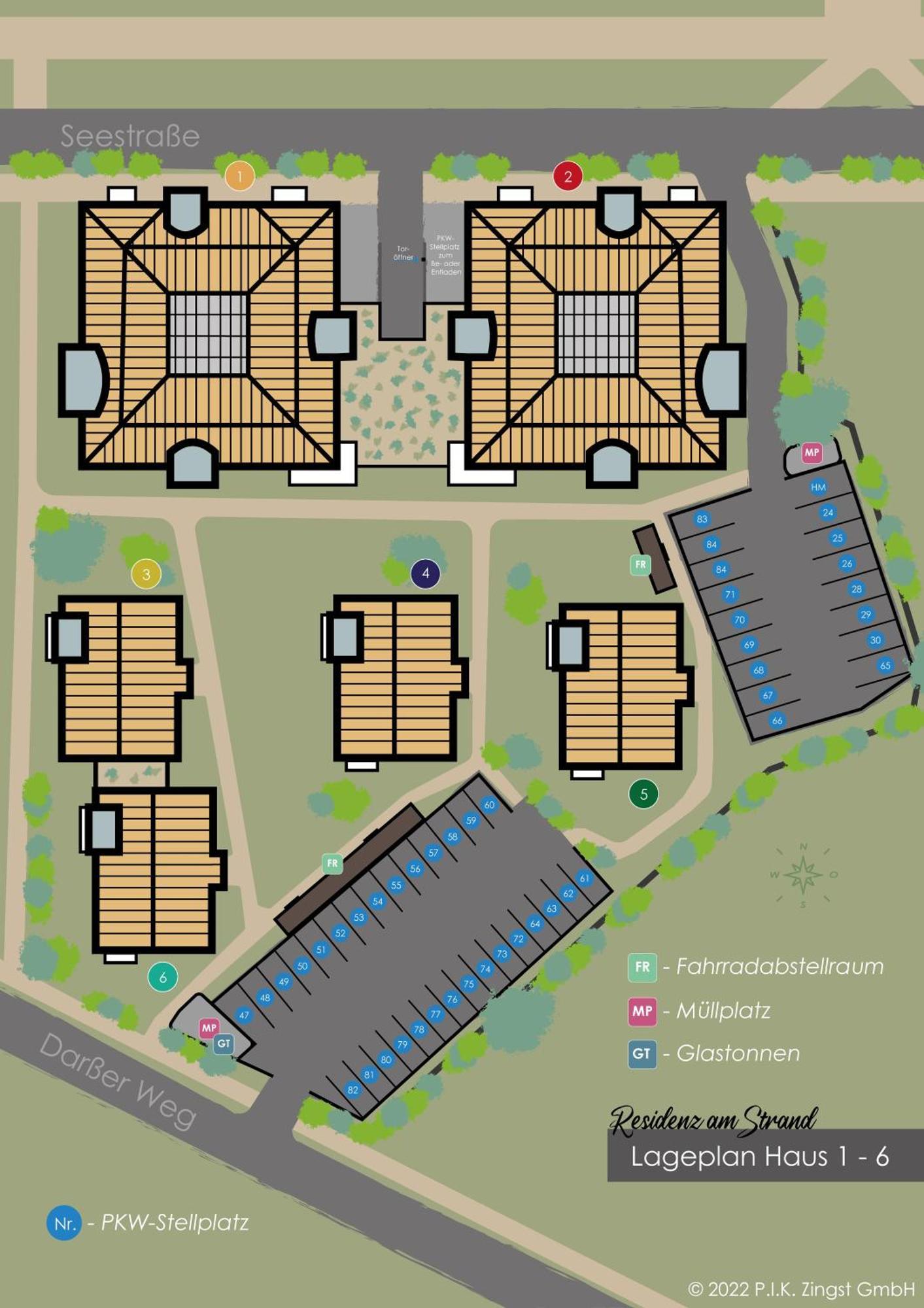 Residenz Am Strand Ostseeglueck - Wohnung 1-13 Zingst Buitenkant foto